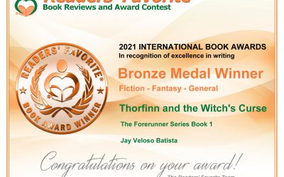 The Forerunner wins SECOND International Book Award!