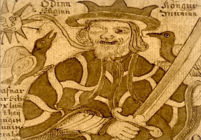 Odin the "AllFather" of the Norse Gods